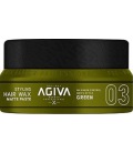 Agiva Hair Stilyng Wax 03 Matt Look Green 90ml
