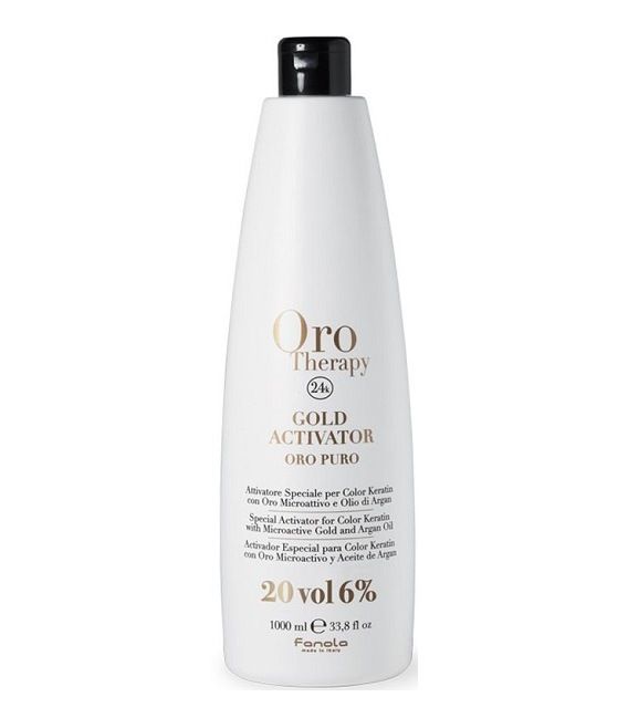 Fanola Gold Ativador Ouro Puro 20 Vol 6%1000 ml